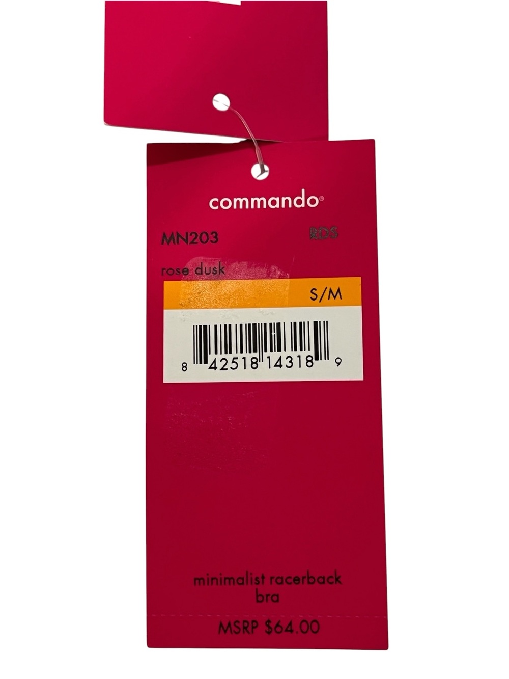 Commando Minimalist Racerback Bra - Picture 5 of 7